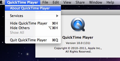 quicktime 7 player for mac osx