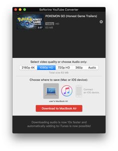 youtube converter for mac book air
